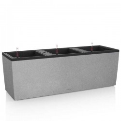 TRIO Stone 40 Gray 130x42x44cm Self-Watering Planter