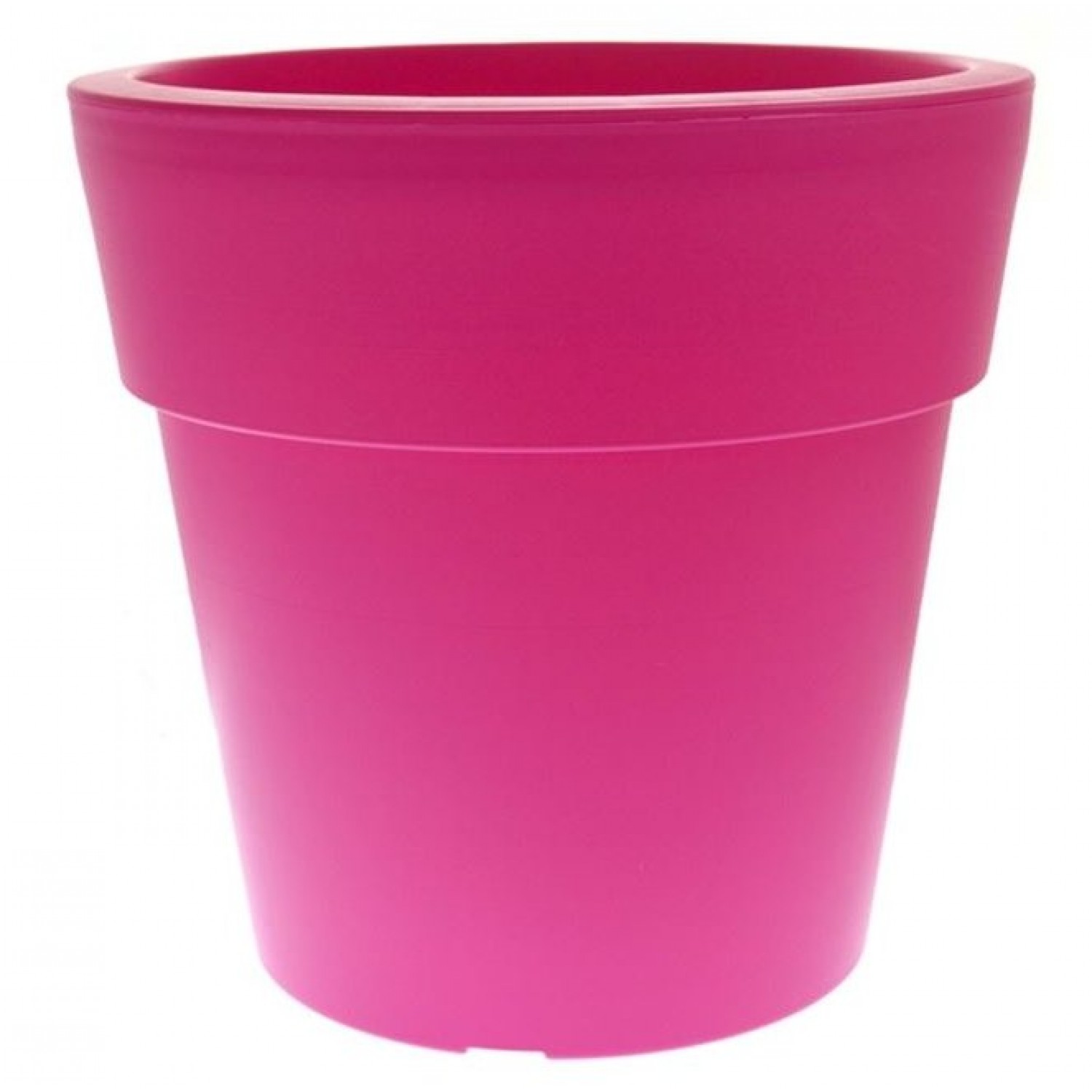 Γλάστρα Linea Στρογγυλή Χαμηλή Φούξια Ø 16cm x 15,5cm(Υ) - Πλαστικές Στρογγυλές Χαμηλές Γλάστρες Γλάστρα Linea Στρογγυλή Χαμηλή Φούξια Ø 16cm x 15,5cm(Υ)