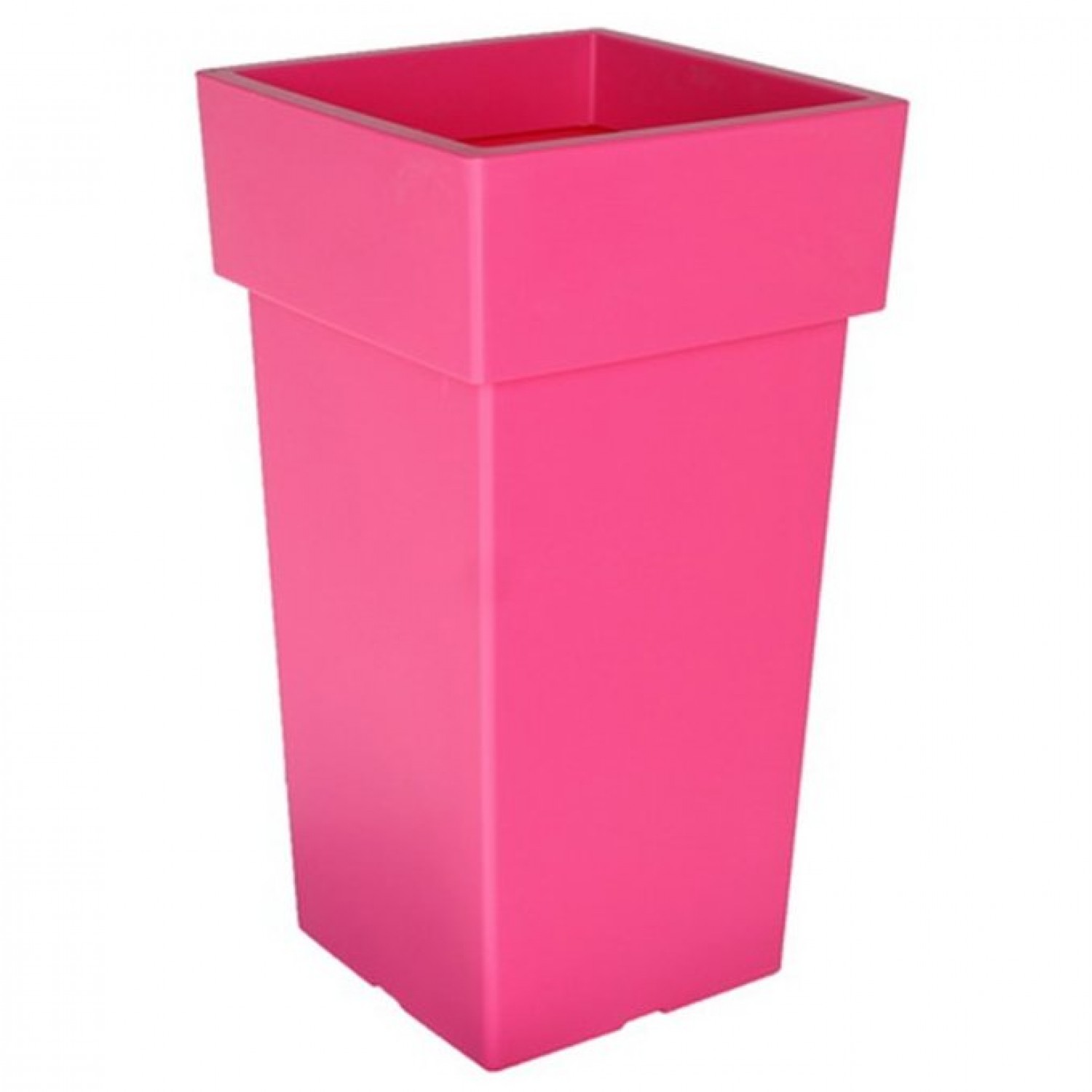 Γλάστρα Τετράγωνη Linea Ψηλή Φούξια 50cm x 27cm x27cm Πλαστική Τετράγωνη Γλάστρα Linea Ψηλή Φούξια 50cm x 27cm x 27cm | Κηπογεωργική