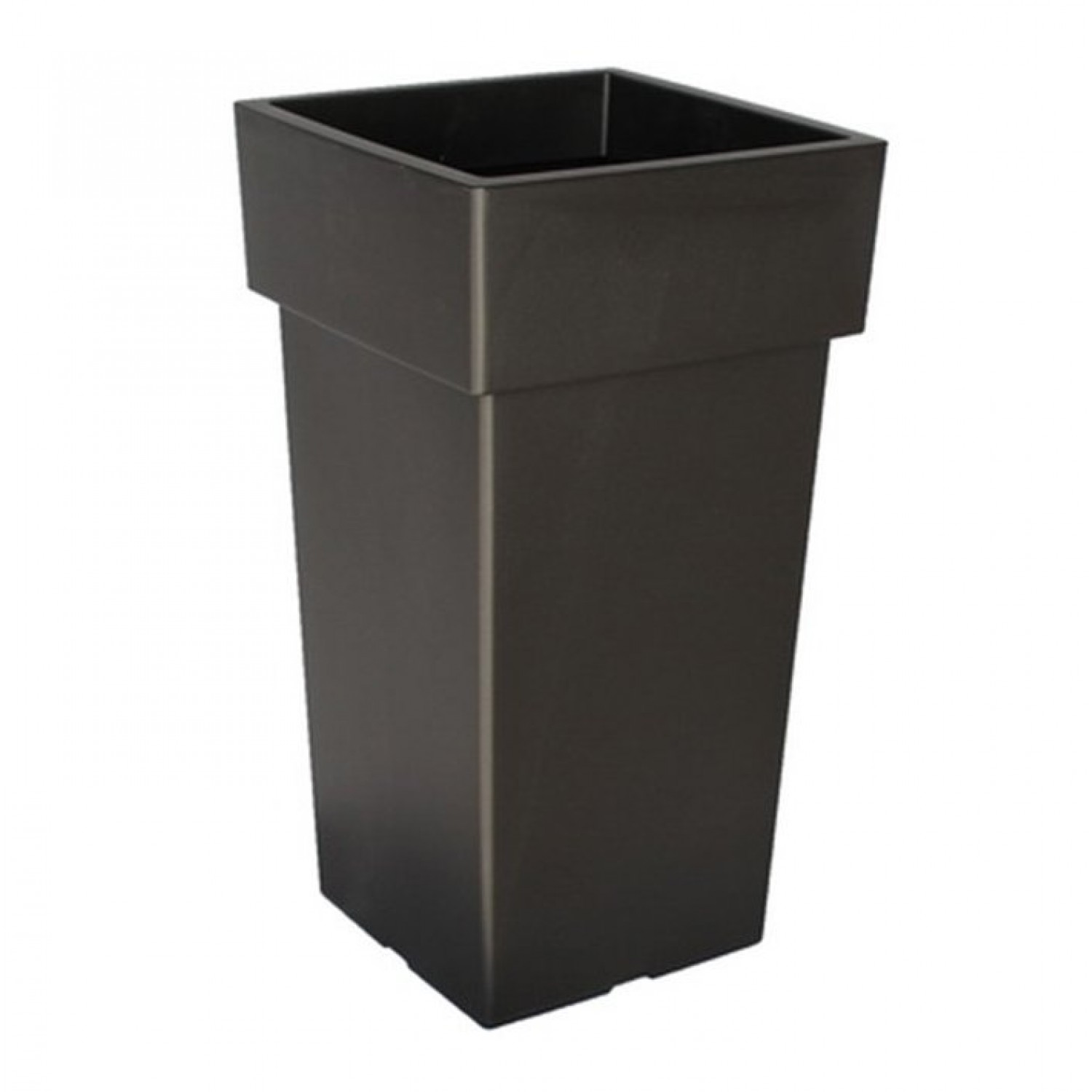 Γλάστρα Τετράγωνη Linea Ψηλή Ανθρακί 50cm x 27cm x27cm Πλαστική Τετράγωνη Γλάστρα Linea Ψηλή Ανθρακί 50cm x 27cm x 27cm | Κηπογεωργική