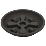 Saucer Wheels WS25 Anthracite Pot N83-N84 - Micplast Plastic Round Pots & Saucers Saucer Wheels WS25 Anthracite Pot N83-N84 Micplast