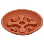 Saucer Wheels WS25 Terracotta Pot N83-N84 - Micplast Plastic Round Pots & Saucers Saucer Wheels WS25 Terracotta Pot N83-N84 Micplast