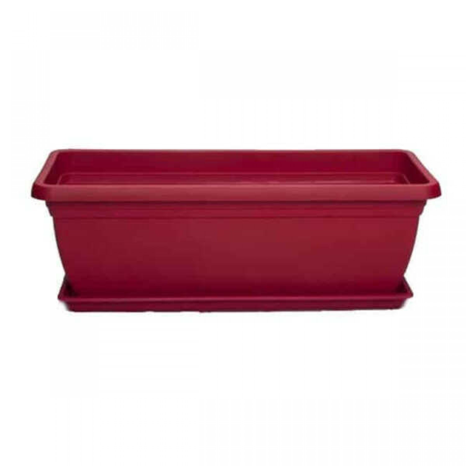 Πλαστική Ζαρντινιέρα Mojito 50 Μπορντό 50x20x(Υ)17cm - Αδιάβροχες Πλαστικές Ζαρντινιέρες Πλαστική Ζαρντινιέρα Mojito 50 Μπορντό 50x20x(Υ)17cm