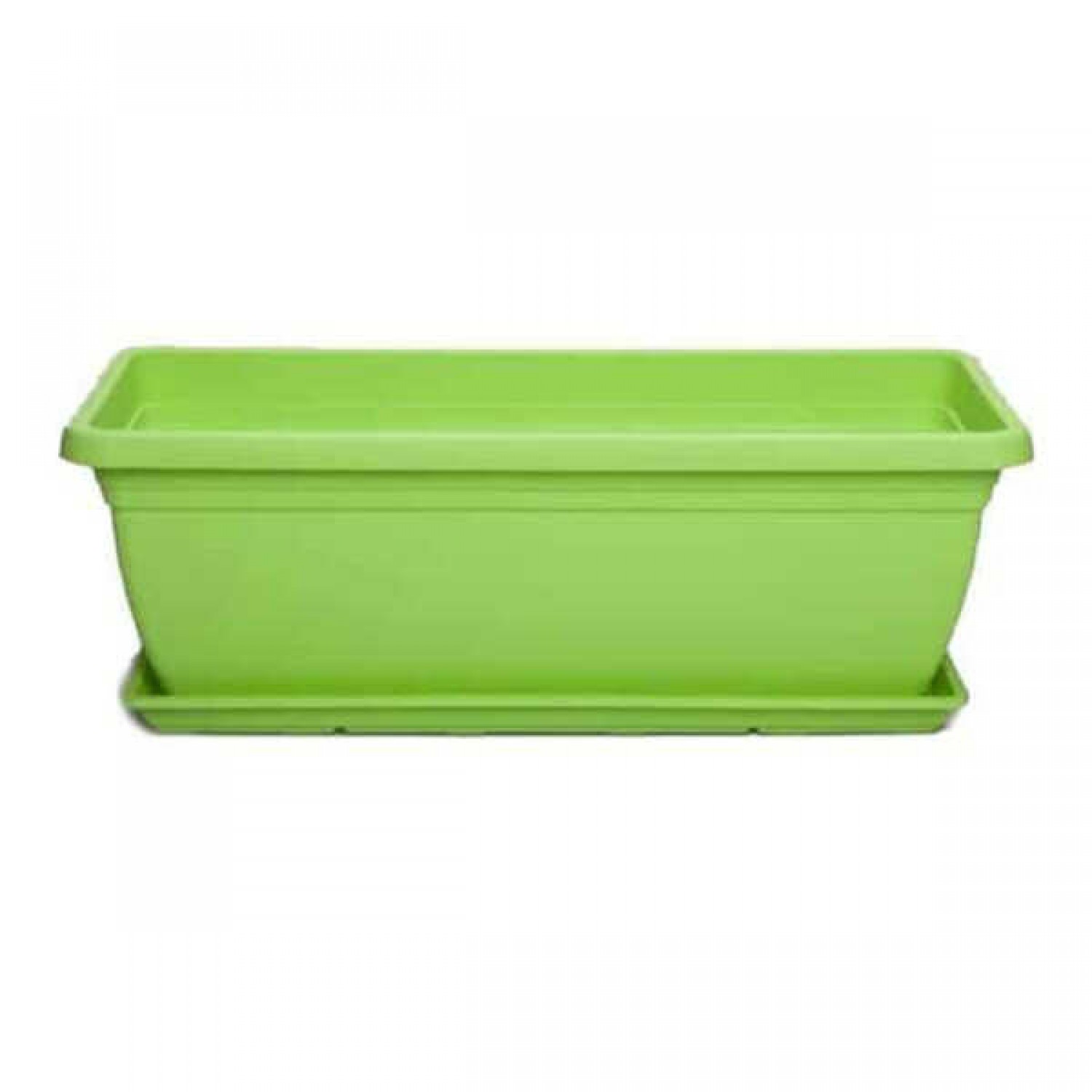 Πλαστική Ζαρντινιέρα Mojito 50 Λαχανί 50x20x(Υ)17cm - Αδιάβροχες Πλαστικές Ζαρντινιέρες Πλαστική Ζαρντινιέρα Mojito 50 Λαχανί 50x20x(Υ)17cm