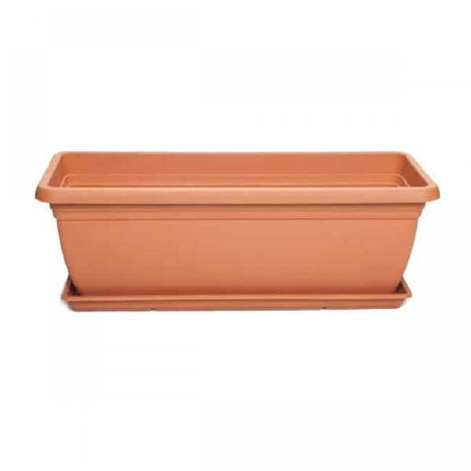 Πλαστική Ζαρντινιέρα Mojito 40 Τερακότα 40x20x(Υ)17cm - Αδιάβροχες Πλαστικές Ζαρντινιέρες Πλαστική Ζαρντινιέρα Mojito 40 Τερακότα 40x20x(Υ)17cm