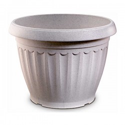 Πλαστική Γλάστρα CORFU 630 Στρογγυλή Ø30x23cm Plastona