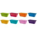 Planter FESTONE FUN COLORS 50x20x(H)16cm Plastona