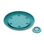 Plastic Saucer for Round Pots Plastona Wheels 935 - Synthetic Round Saucers Plastic Saucer for Round Pots Plastona Wheels 935