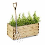 Rectangular Wooden Planters 33(H) x 40 x 90cm | Kipogeorgiki