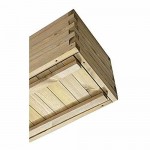 Rectangular Wooden Planters 33(H) x 40 x 90cm | Kipogeorgiki
