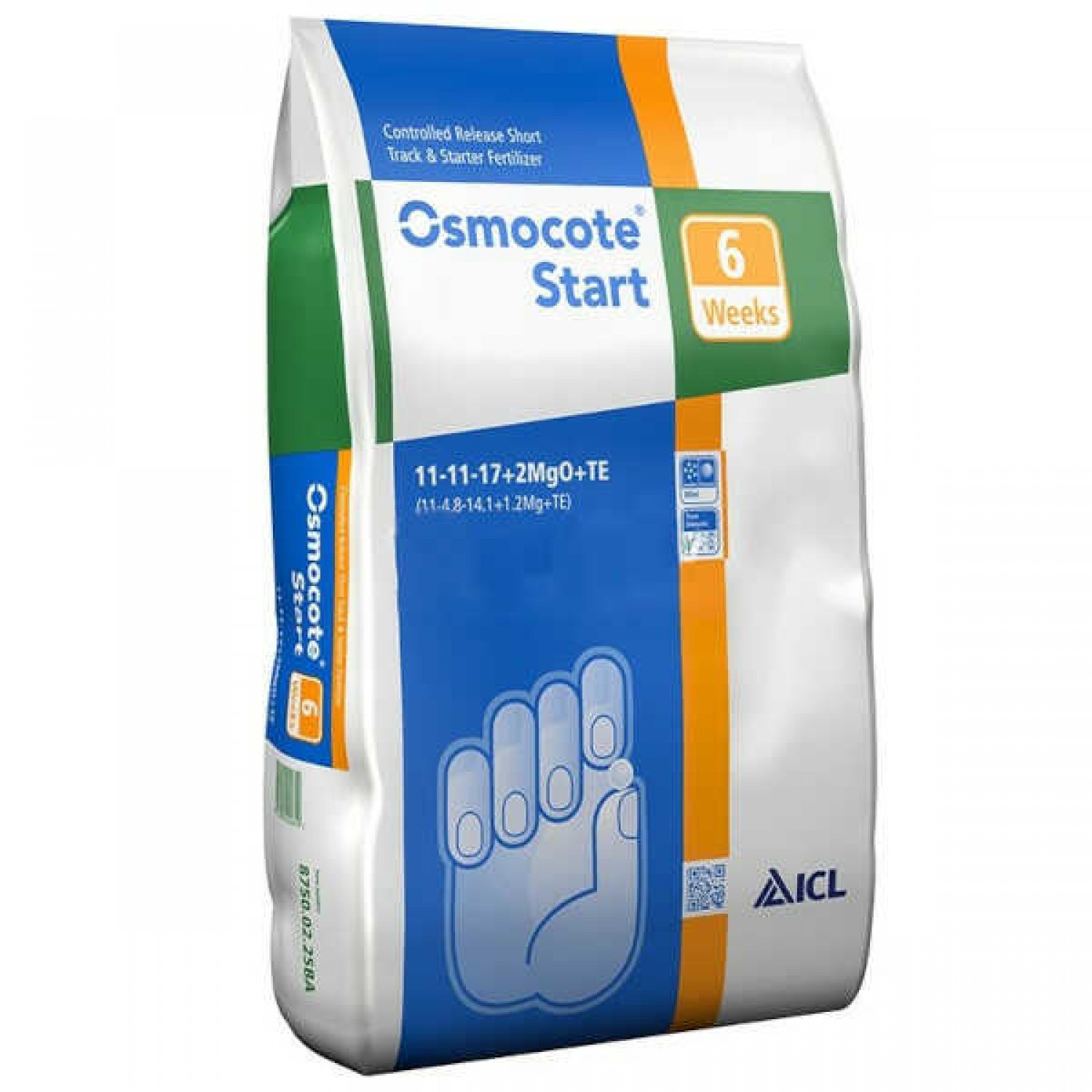Osmocote Start 11-11-17+2MgO+ΙΧΝ 6 Εβδ. 25kg 3ης Γενιάς