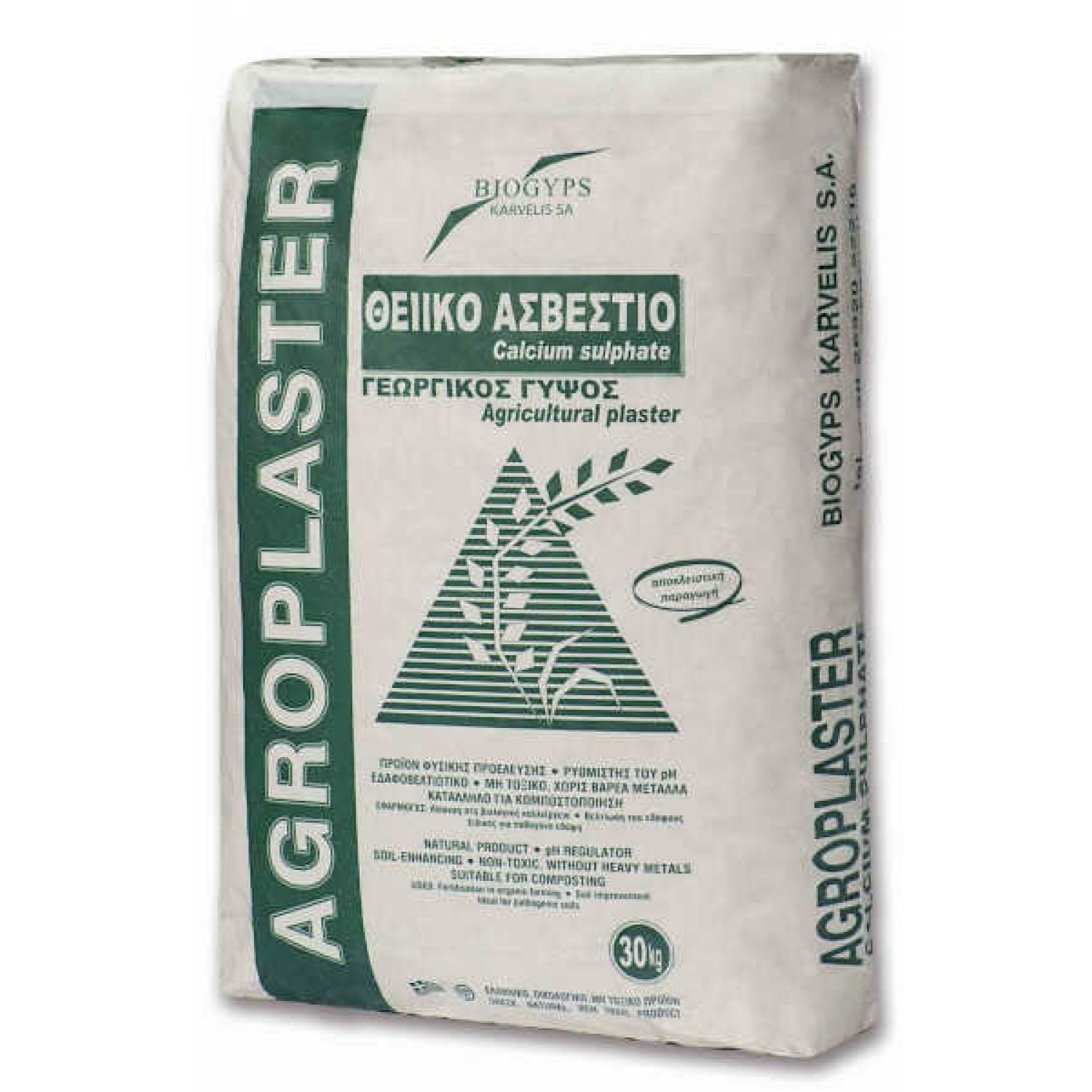Geo Θειικό Ασβέστιο 3Kg Σάκος - Γεωργικός Γύψος, Λίπασμα