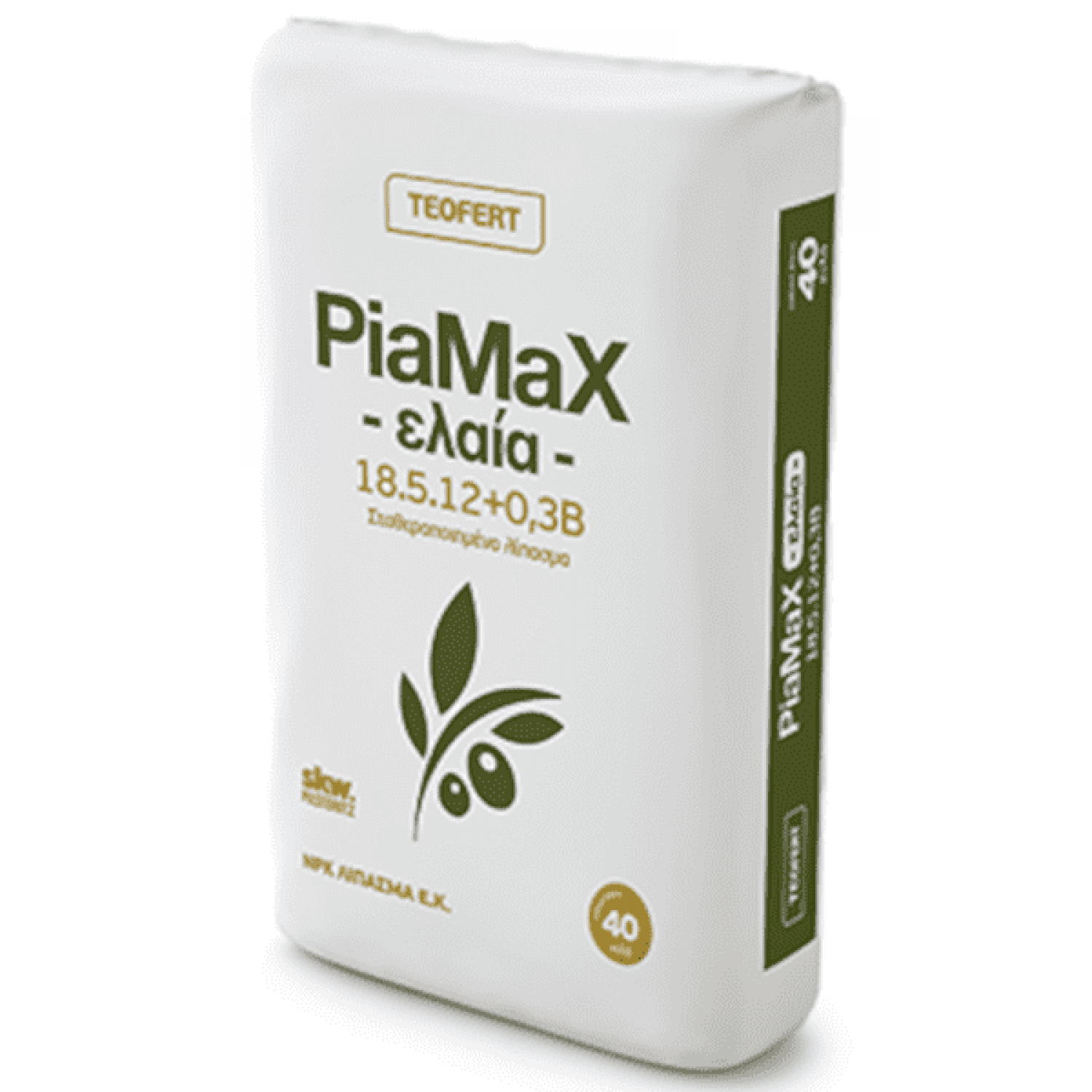 PIAMAX ELAIA 18-5-12+0.3B 25kg Fertilizer for Olives Fertilizer for Olives PIAMAX ELAIA 18-5-12+0.3B 25kg