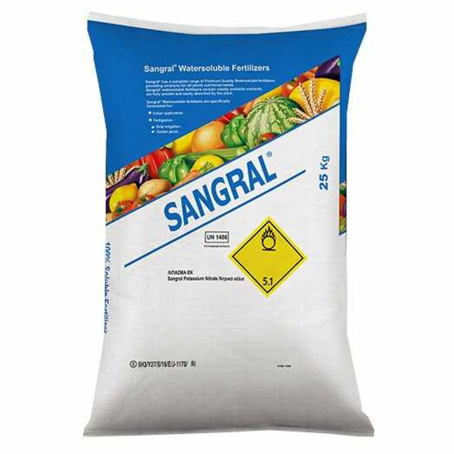 Sangral Potassium Nitrate 13-0-46 Crystalline Fertilizer