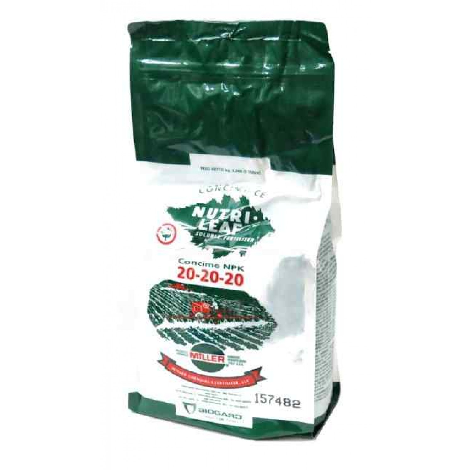 Λίπασμα Nutrileaf Miller 20-20-20 2,27kg | Κηπογεωργική