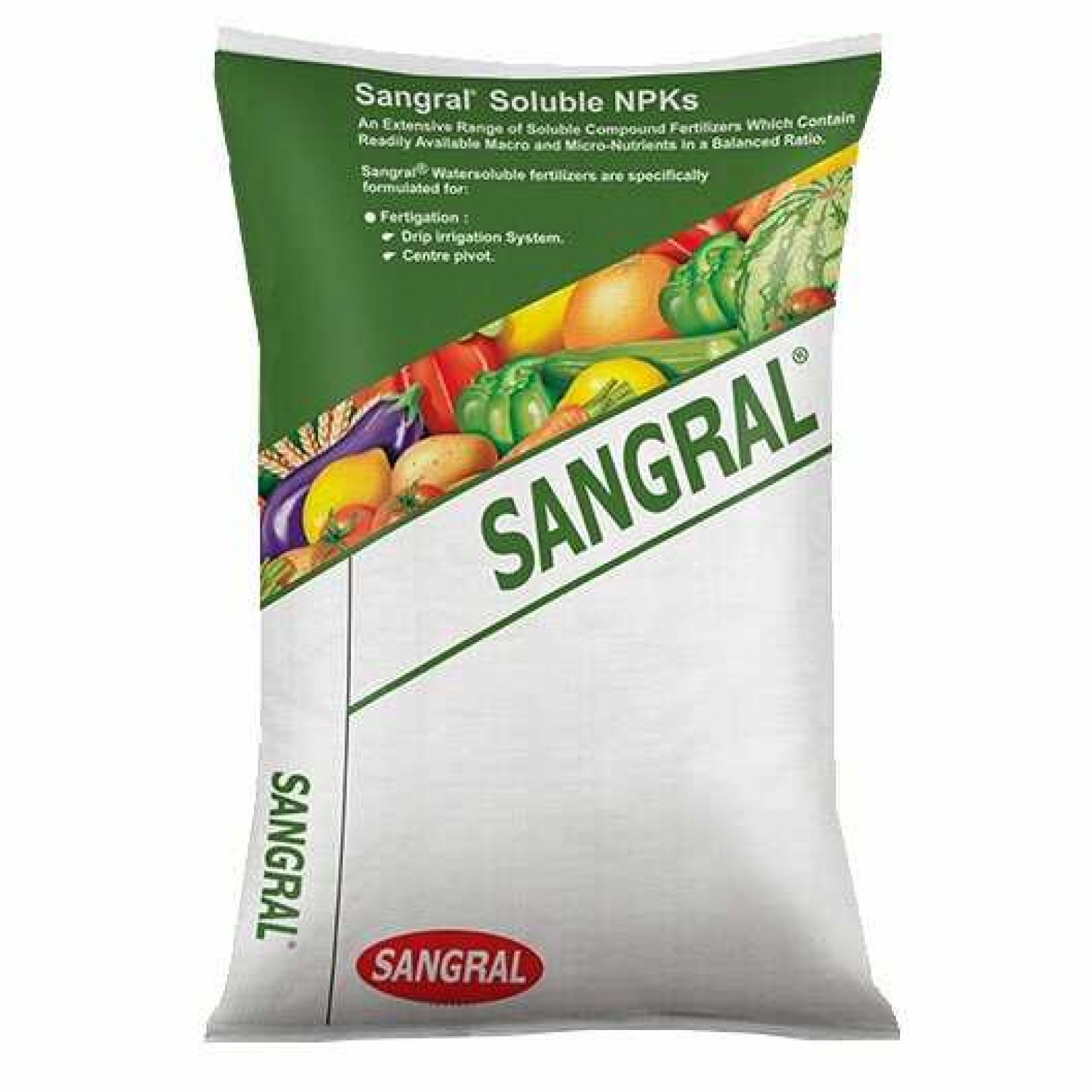 Sangral 12-12-36+TE Κρυσταλλικό Λίπασμα 25 Kg