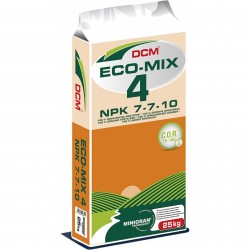 Σύνθετο Οργανικό Λίπασμα ECO-MIX 4 DCM (7-7-10) 25 kg |kipogeorgiki.live