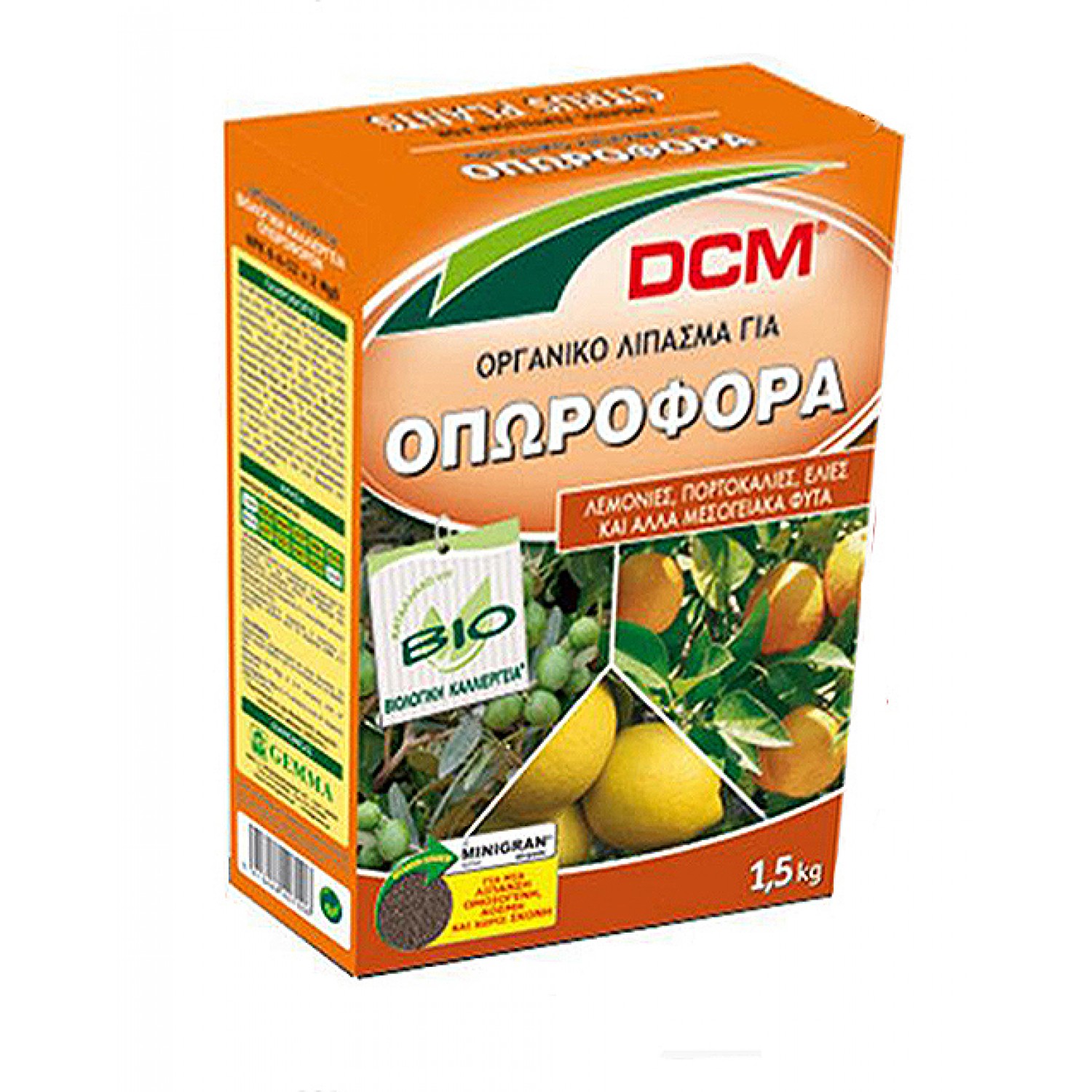 Organic Fertilizer for Fruiting Trees (7-7-10+ 2 MgO) 1,5 kg