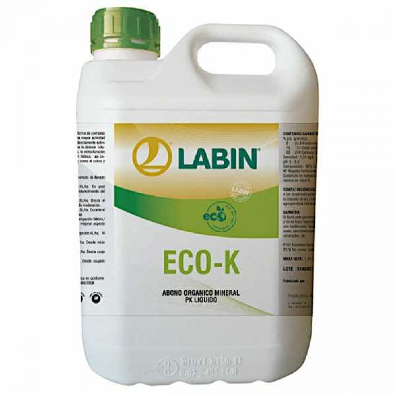 Labin ECO-K 5lt Bio Liquid Complexed Organic Potassium 