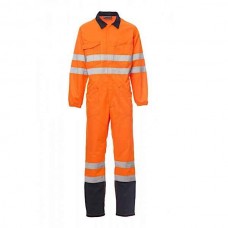 PAYPER Orange Work Coverall Full Body-Reflective Tapes