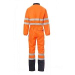 PAYPER Orange Work Coverall Full Body-Reflective Tapes