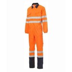 PAYPER Orange Work Coverall Full Body-Reflective Tapes