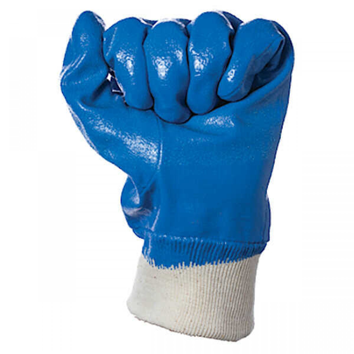 Nitrile Coating Gloves Blue & Cotton Inner Lining 640 Nitrile Coating Gloves Blue & Cotton Inner Lining 640