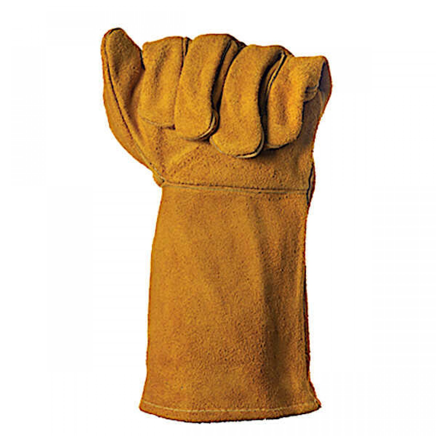 Electric Welded Gloves 40cm Brown Electric Welded Gloves 40cm Brown