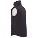 PAYPER Wanted Waterproof Winter Work Vest Unisex Black - Work Vests-Bodywarmers
