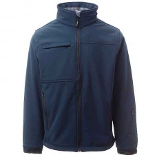 PAYPER Alaska Work Jacket and Hood Waterproof Softshell Blue - Softshells Work Jackets