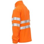 Ανακλαστικό Τζάκετ-Fleece Εργασίας Light Πορτοκαλί PAYPER Φθορίζον - Φθορίζοντα Jacket Δουλειάς Υψηλής Ευκρίνειας