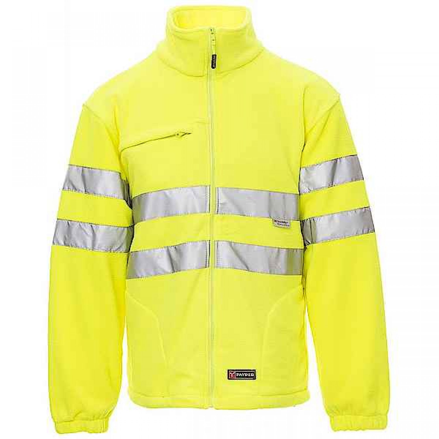 Ανακλαστικό Τζάκετ-Fleece Εργασίας Light Κίτρινο PAYPER Φθορίζον - Φθορίζοντα Jacket Δουλειάς Υψηλής Ευκρίνειας