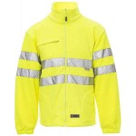 Ανακλαστικό Τζάκετ-Fleece Εργασίας Light Κίτρινο PAYPER Φθορίζον - Φθορίζοντα Jacket Δουλειάς Υψηλής Ευκρίνειας
