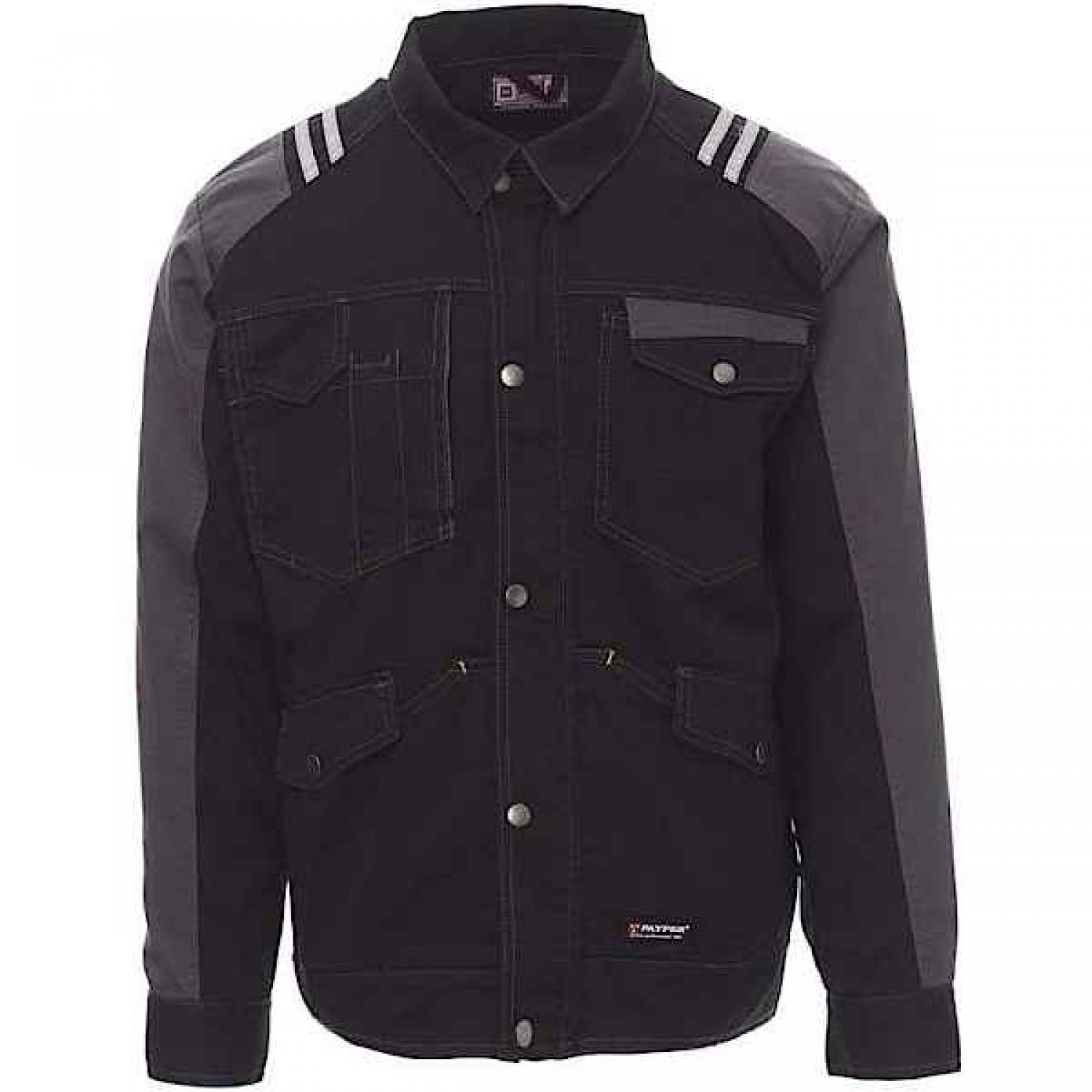 PAYPER Arizona Work Jacket Black-Gray Jeans-Type - 4-Seasons Work Jackets