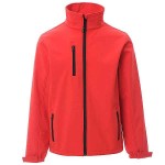 PAYPER Dublin Waterproof Softshell Work Jacket Red - Windproof Work Jackets