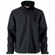 PAYPER Dublin Waterproof Softshell Work Jacket Black - Windproof Work Jackets