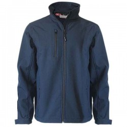 PAYPER Dublin Waterproof Softshell Work Jacket Blue - Windproof Work Jackets