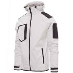 PAYPER Extreme Waterproof Softshell Work Jacket & Hood White - Softshells Work Jackets