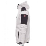 PAYPER Extreme Waterproof Softshell Work Jacket & Hood White - Softshells Work Jackets