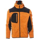 Τζάκετ Εργασίας Trip Πορτοκαλί Softshell Unisex & Κουκούλα PAYPER - Jacket Δουλειάς Softshell
