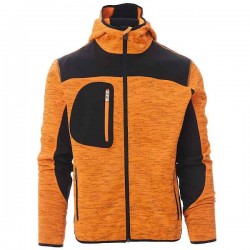 Τζάκετ Εργασίας Trip Πορτοκαλί Softshell Unisex & Κουκούλα PAYPER - Jacket Δουλειάς Softshell