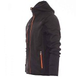 Τζάκετ Εργασίας Trip Γκρι Σκούρο Softshell Unisex & Κουκούλα PAYPER - Jacket Δουλειάς Softshell