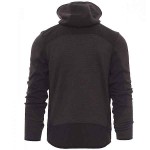 Τζάκετ Εργασίας Trip Γκρι Σκούρο Softshell Unisex & Κουκούλα PAYPER - Jacket Δουλειάς Softshell