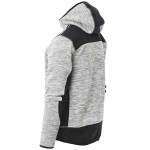 Τζάκετ Εργασίας Trip Γκρι Ανοιχτό Softshell Unisex & Κουκούλα PAYPER - Jacket Δουλειάς Softshell