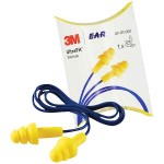 Ωτοβύσματα 3M E-A-R Ultrafit (UF-01-000) 10 Ζεύγη Μόνιμης Χρήσης με Κορδόνι - Προστασία Ακοής