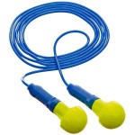 3M Peltor E-A-R Push-Ins (EX-01-020) 400 Pair Reusable Earplugs with Safety Cord - Hearing Protectors
