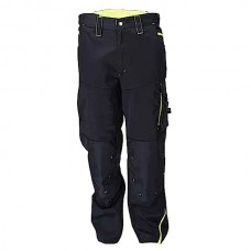 ATLANTIS 0300 Man Work Trousers Black Multi-Pocket - Work Pants