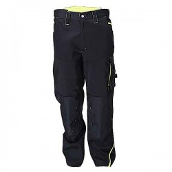 ATLANTIS 0300 Man Work Trousers Black Multi-Pocket - Work Pants