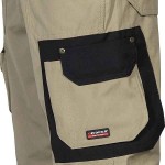 COFRA DUBLIN Khaki-Black Work Trousers - Work Pants