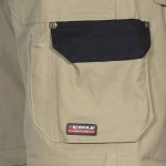 COFRA HELSINKI Khaki-Black Work Trousers 100% Cotton - Work Pants